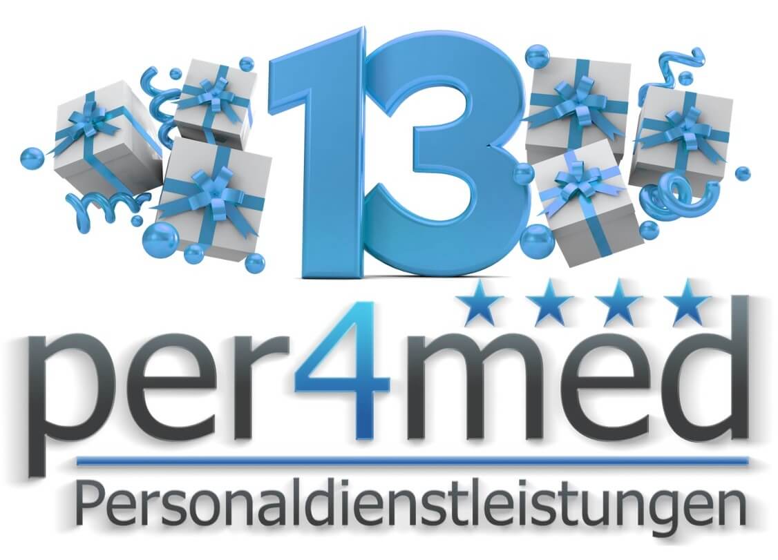 per4med Firmenjubiläum 13 Jahre