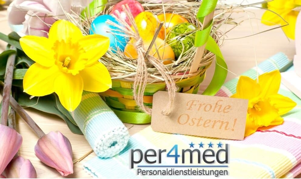 per4med wünscht frohe Ostern 2020