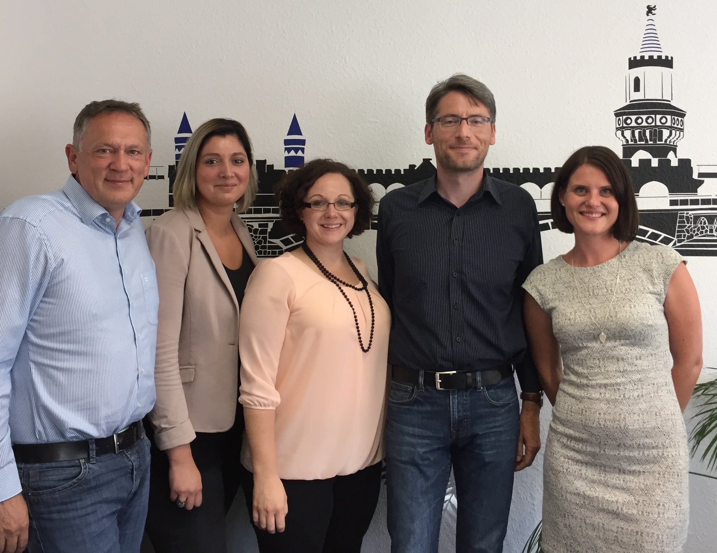 Politik meets per4med GmbH - Gruppenbild mit Swen Schulz