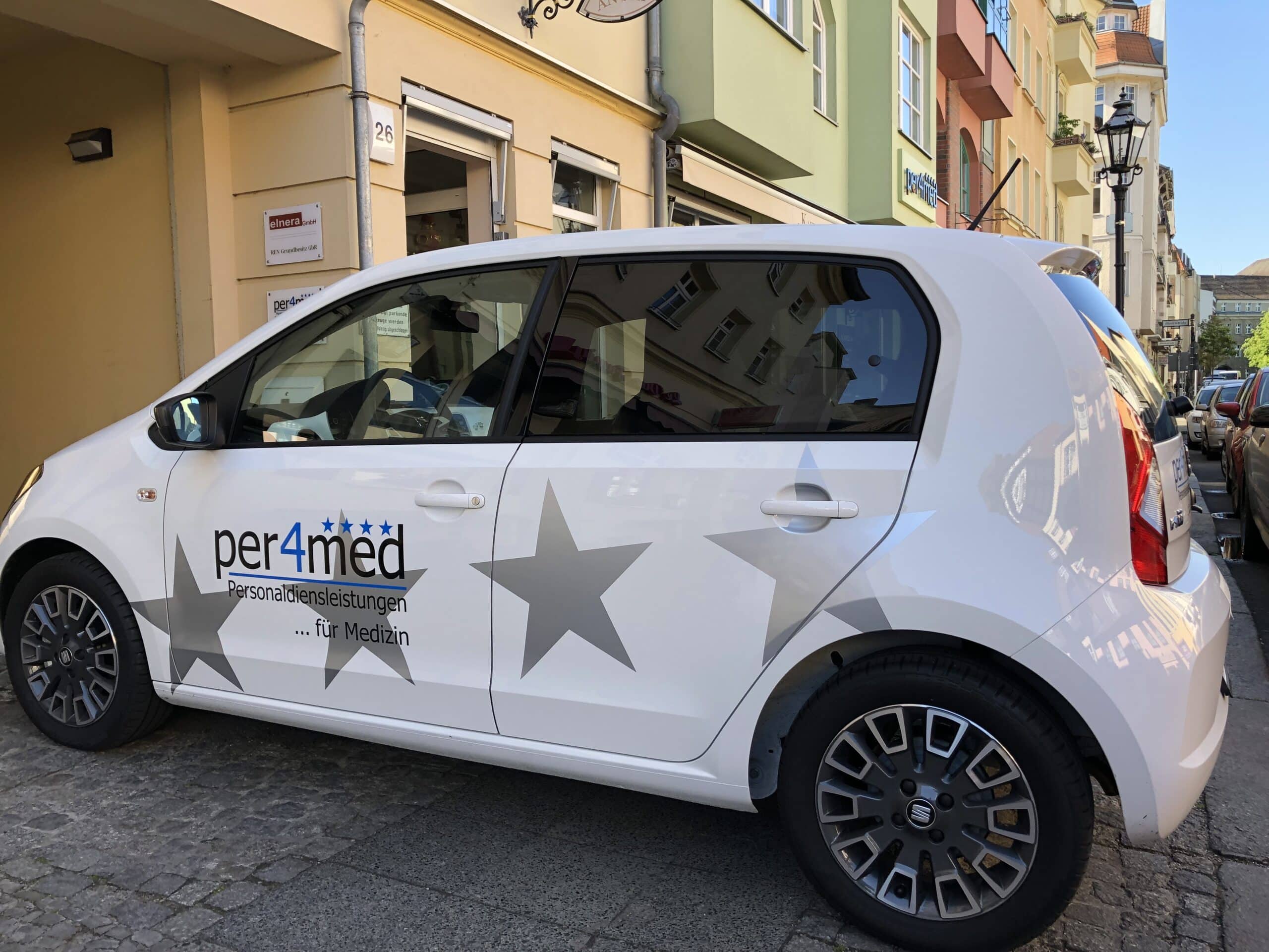 per4med GmbH erstes Leasingfahrzeug